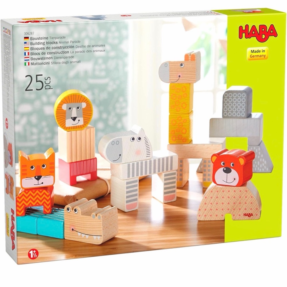 HABA Animal Parade Building Blocks